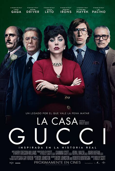 la casa gucci reparto|2021 house of gucci.